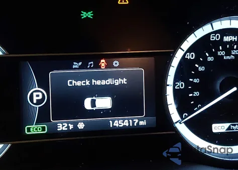 2017 Kia Niro Ex из США, поврежденный, VIN KNDCC3LC1H5061920